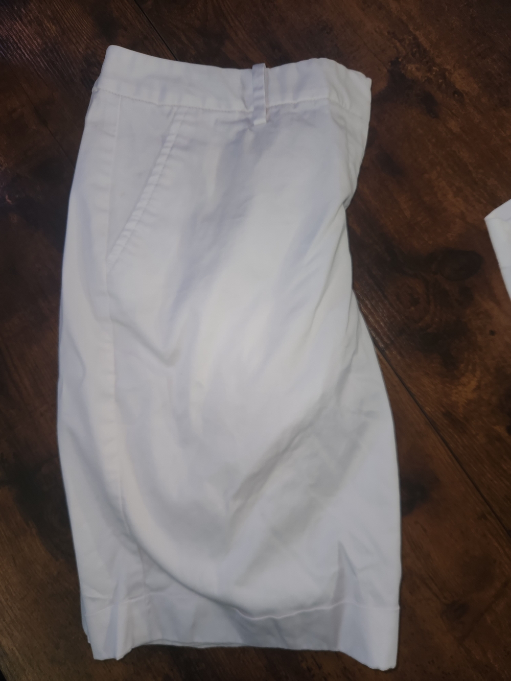 The Limited White Bermuda Shorts